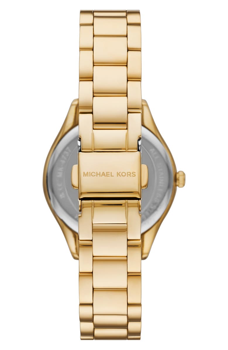 Michael Kors Lauryn Bracelet Watch, 33mm, Alternate, color, Gold