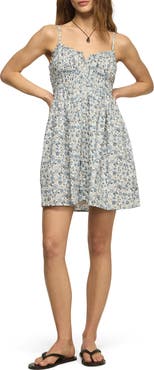Lucky Brand Floral Print Minidress
