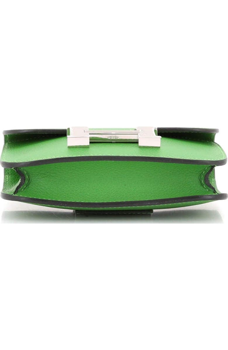 Pre-Owned Hermes Constance Slim Wallet Evercolor, Alternate, color, Vert Yucca