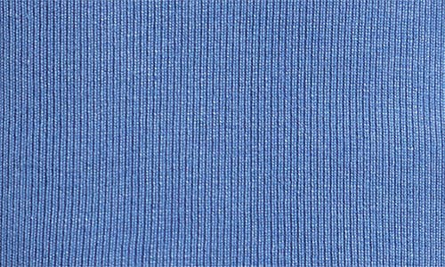 Mango Gymnastic Rib Knit Tank In Blue