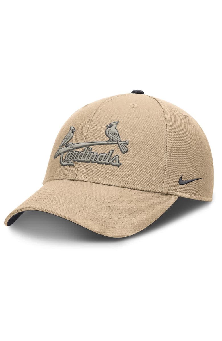 Nike Men's Nike Khaki St. Louis Cardinals Rise Adjustable Hat, Main, color, Khaki