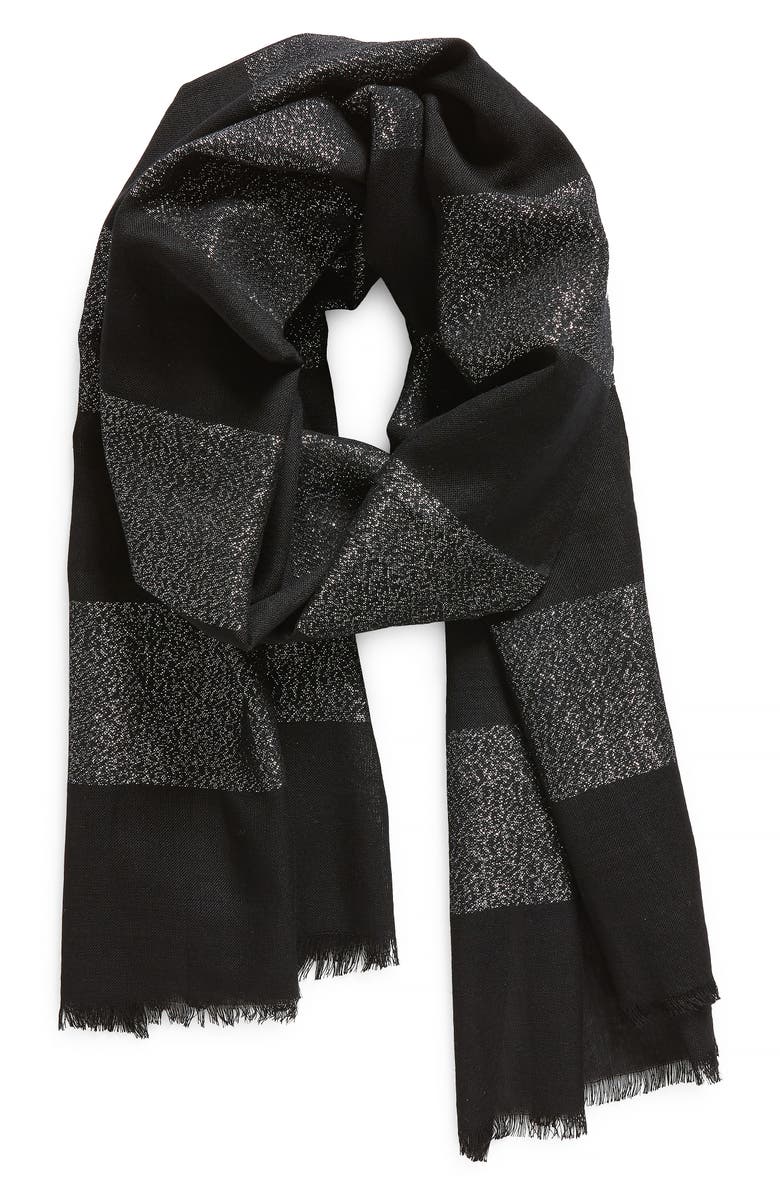 Tasha Glitter Scarf, Alternate, color,