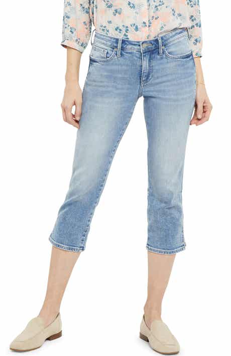 NYDJ Chloe Side Slit Capri Jeans