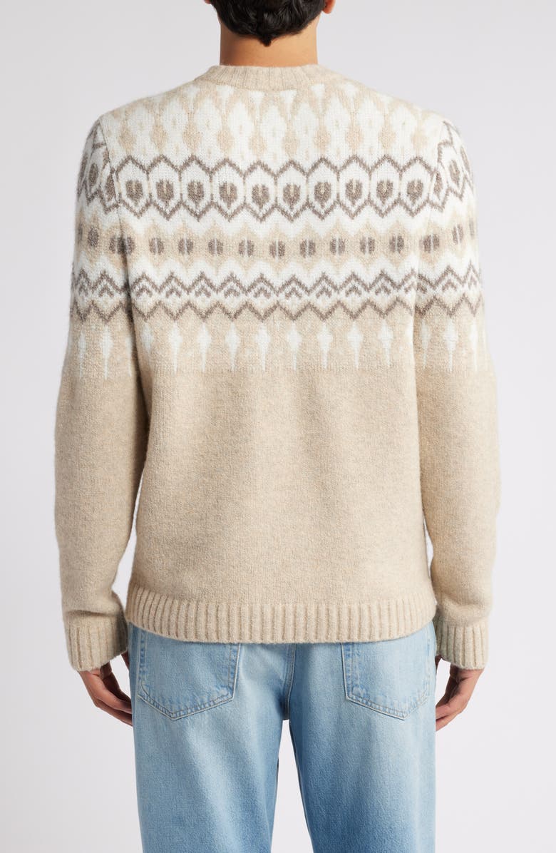 Treasure & Bond Fair Isle Jacquard Crewneck Sweater, Alternate, color,