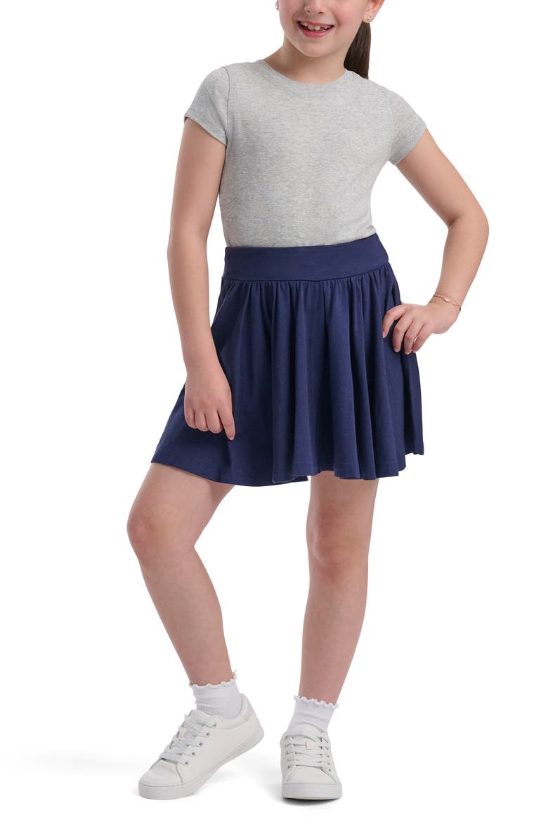 Kids' Twirly Skirt, Alternate, color, NAVY