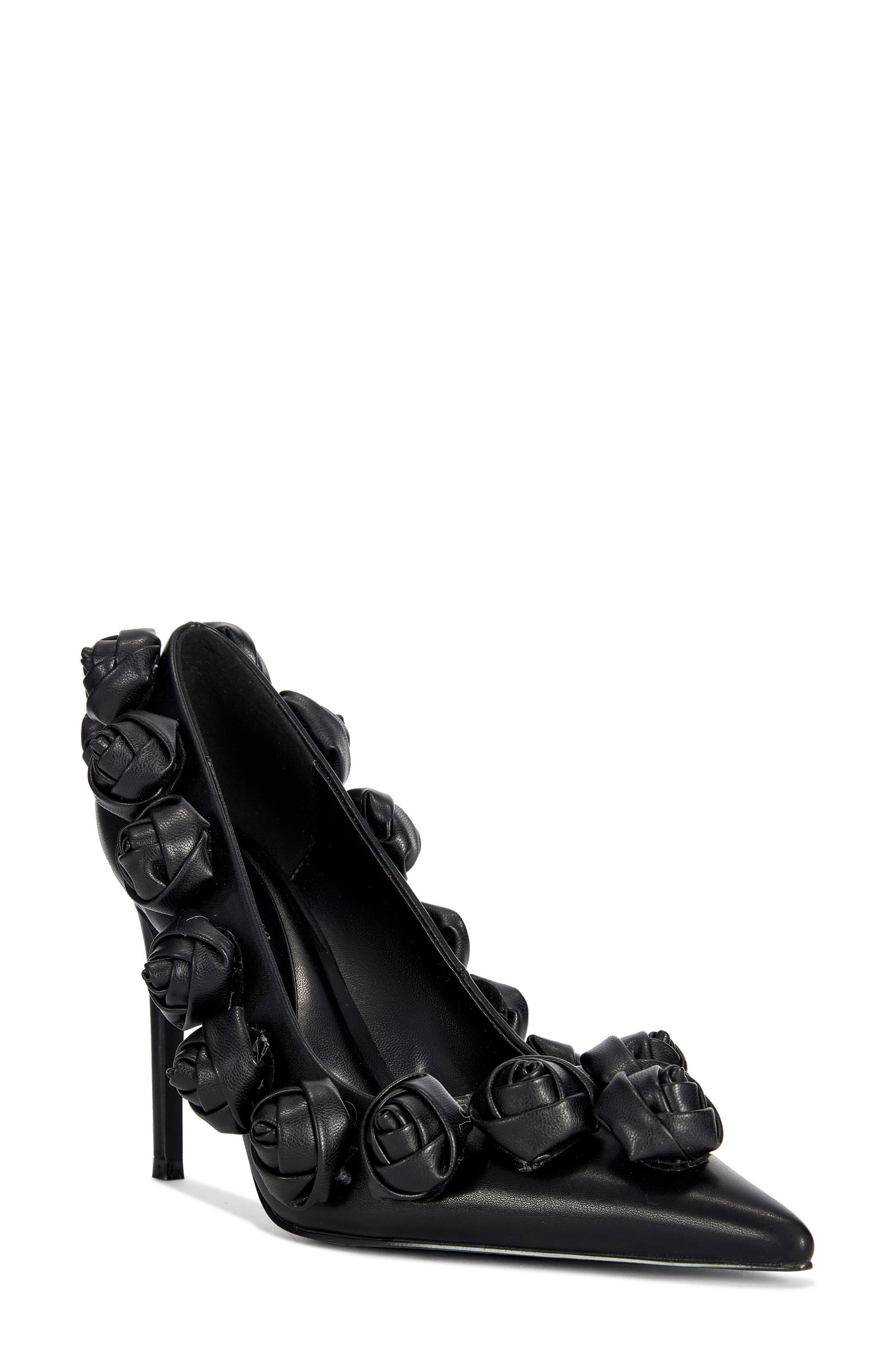 Rosina Pump, Main, color, BLACK