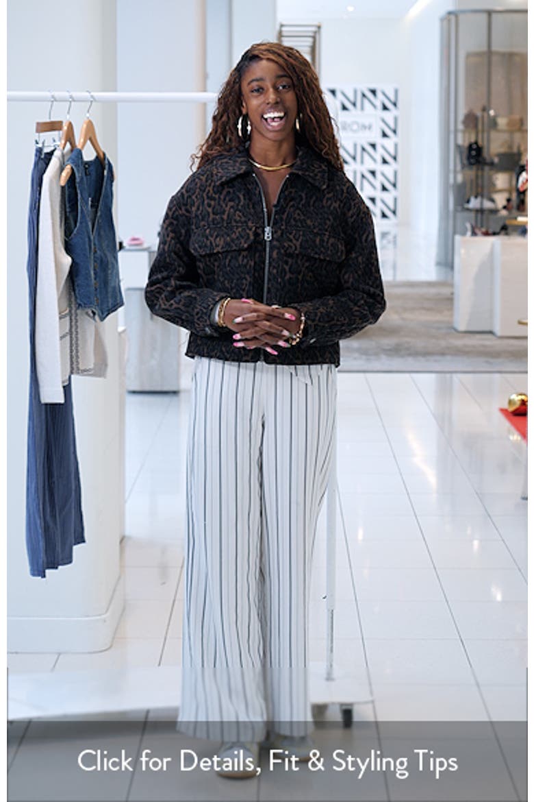Zip Front Crop Jacket video
