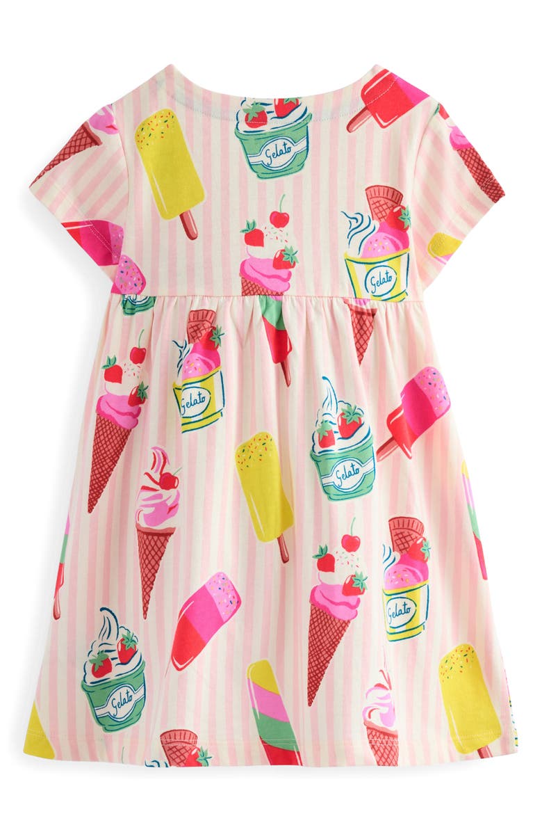 Mini Boden Kids' Confection Print Cotton Tunic Dress, Alternate, color,