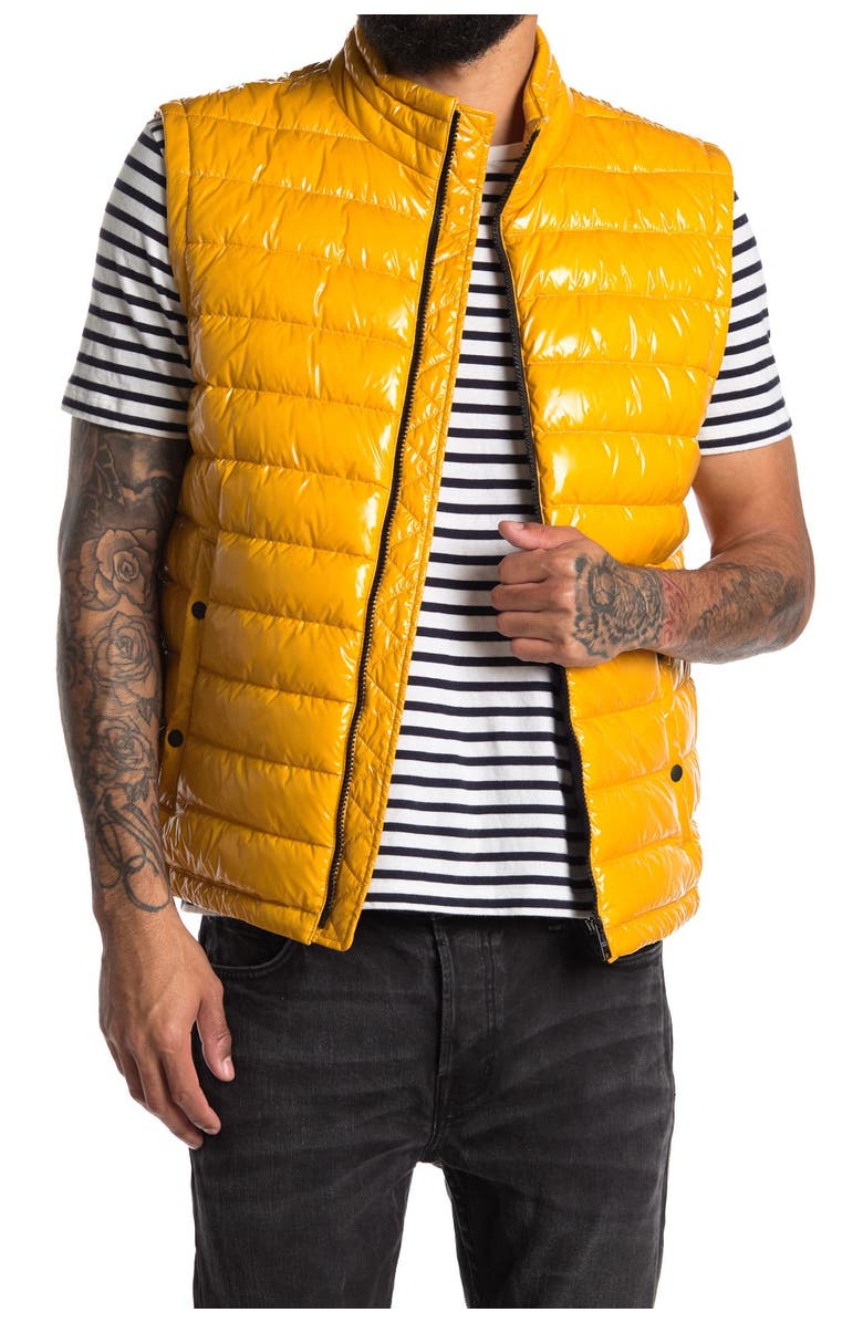 BOSS Cilla Quilted Vest, Main, color, 