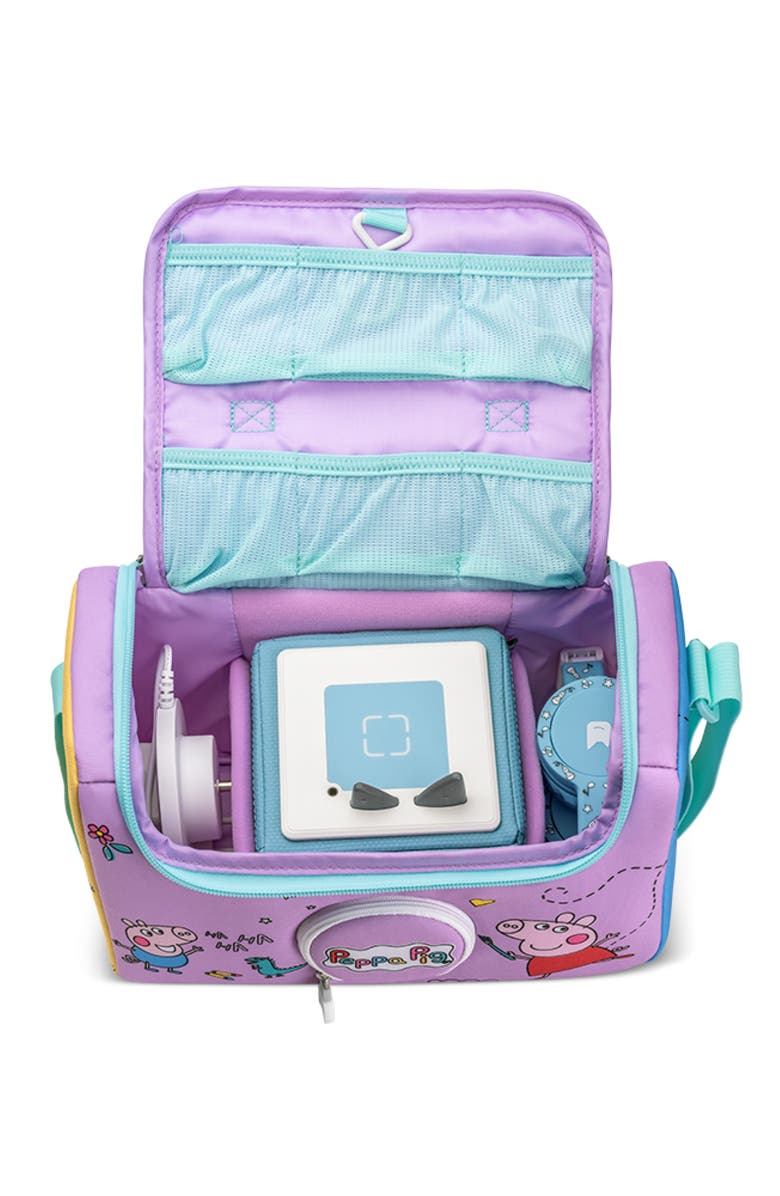 tonies Peppa Pig Listen 
Play Bag, Alternate, color, Purple Multi