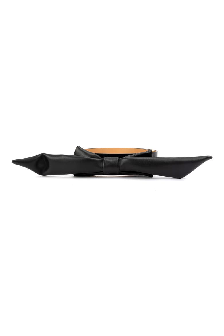 bow belt, Main, color, BLACK