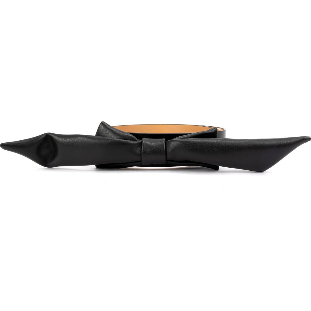 Kate Spade New York Bow Belt In Black