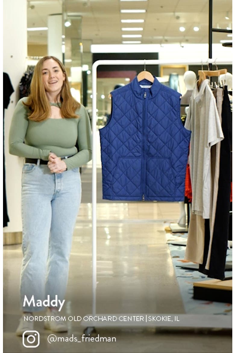 Bedford Water Resistant Quilted Vest video