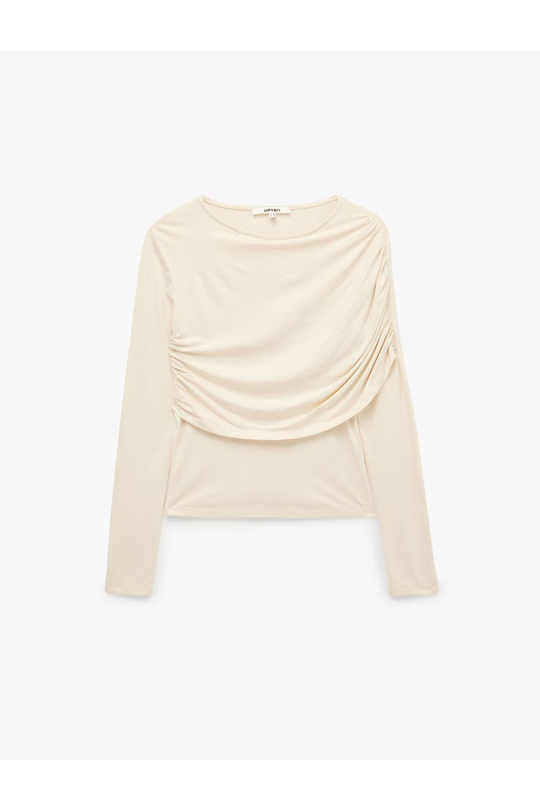 Long Sleeve Blouse, Alternate, color, ECRU