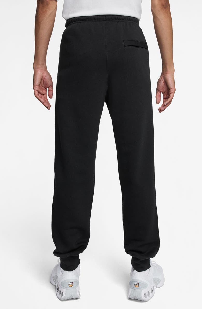Nike Club Fleece Joggers, Alternate, color, Black/ White