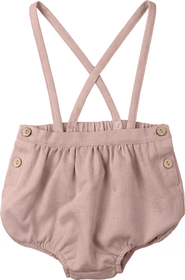 Charlotte & George Cotton Overall In Solid Woven