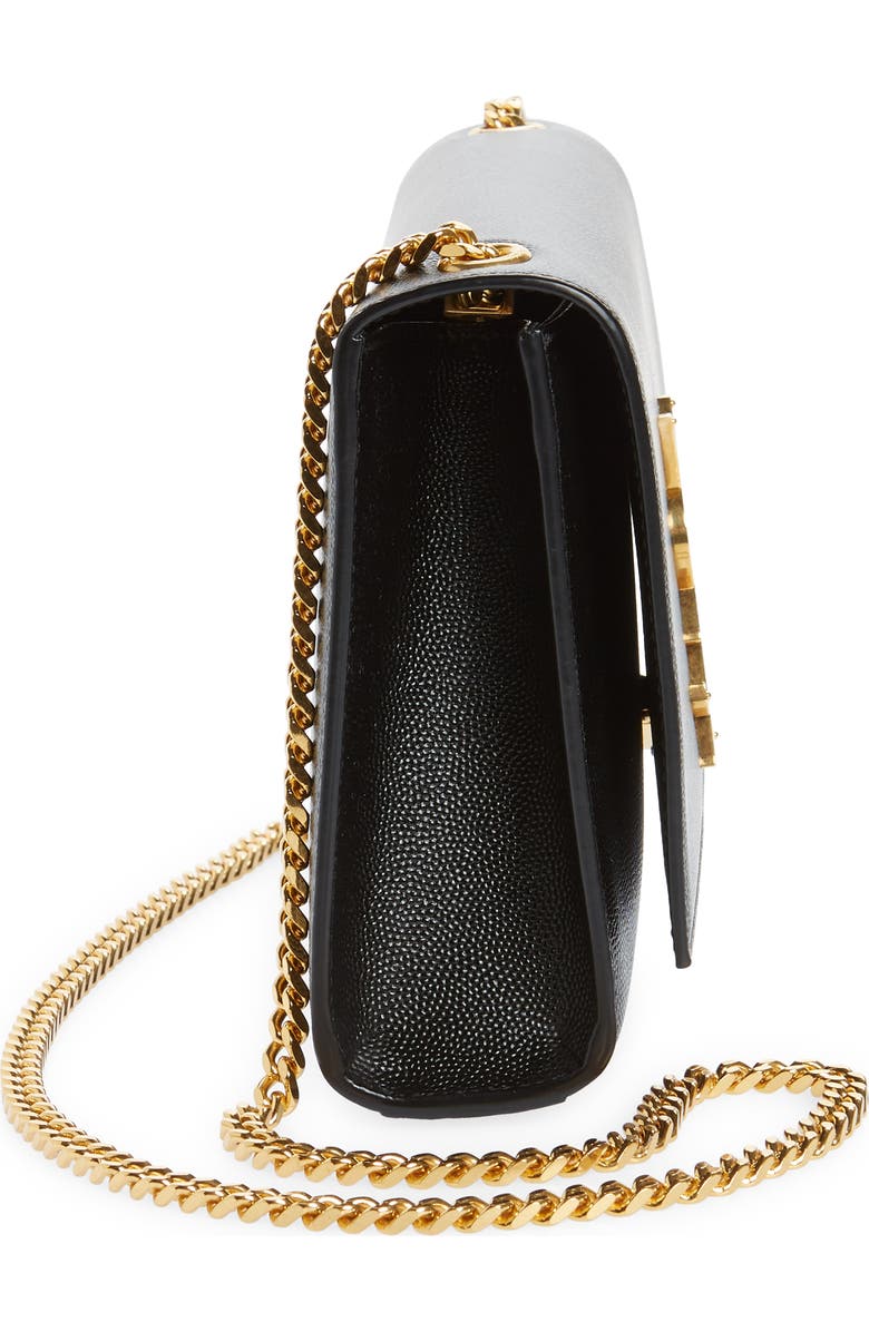 Saint Laurent Medium Kate Leather Chain Shoulder Bag, Alternate, color,