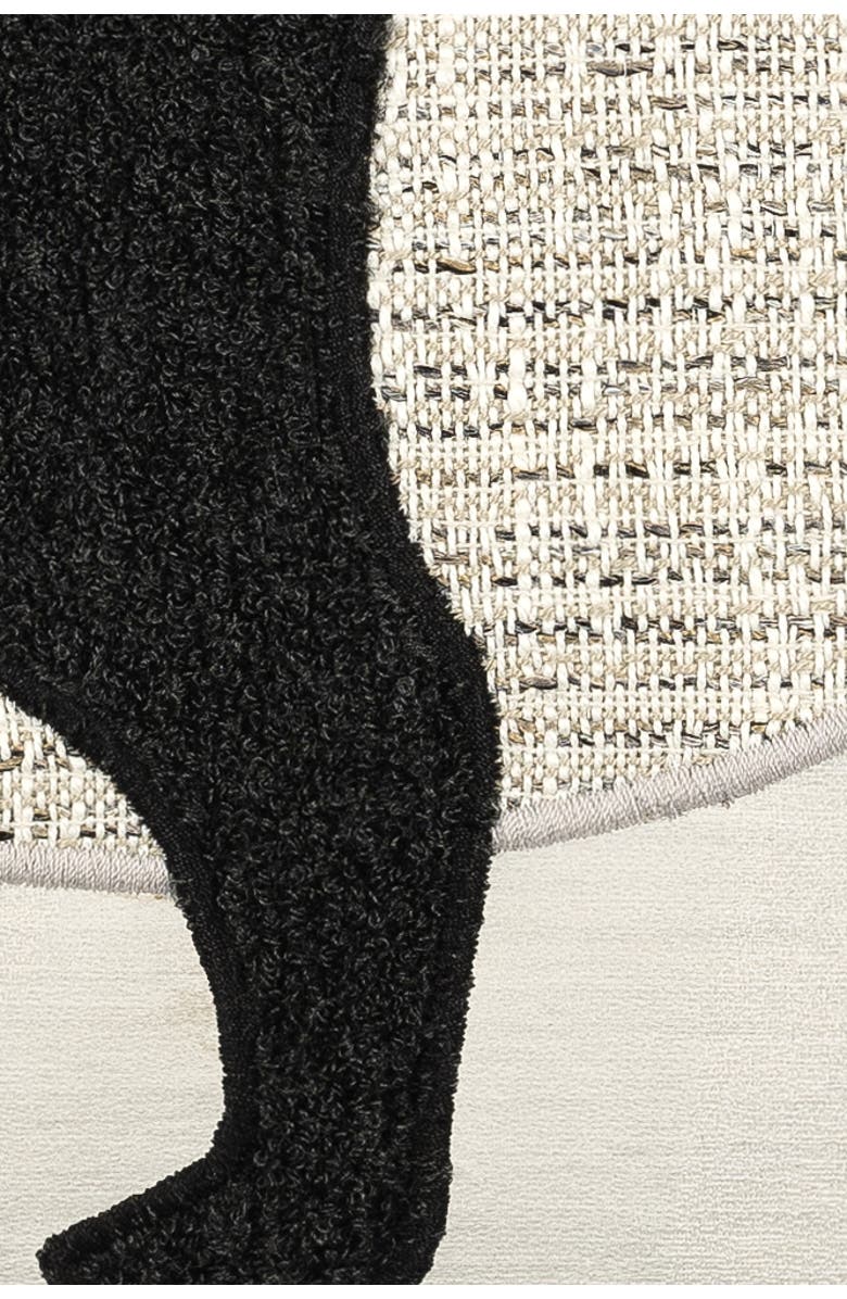 Elaine Smith Unconditional Woof (Tail) Handmade Terry Indoor/Outdoor Pillow - SUPPORTS PETS, Alternate, color, Woof (Tail)