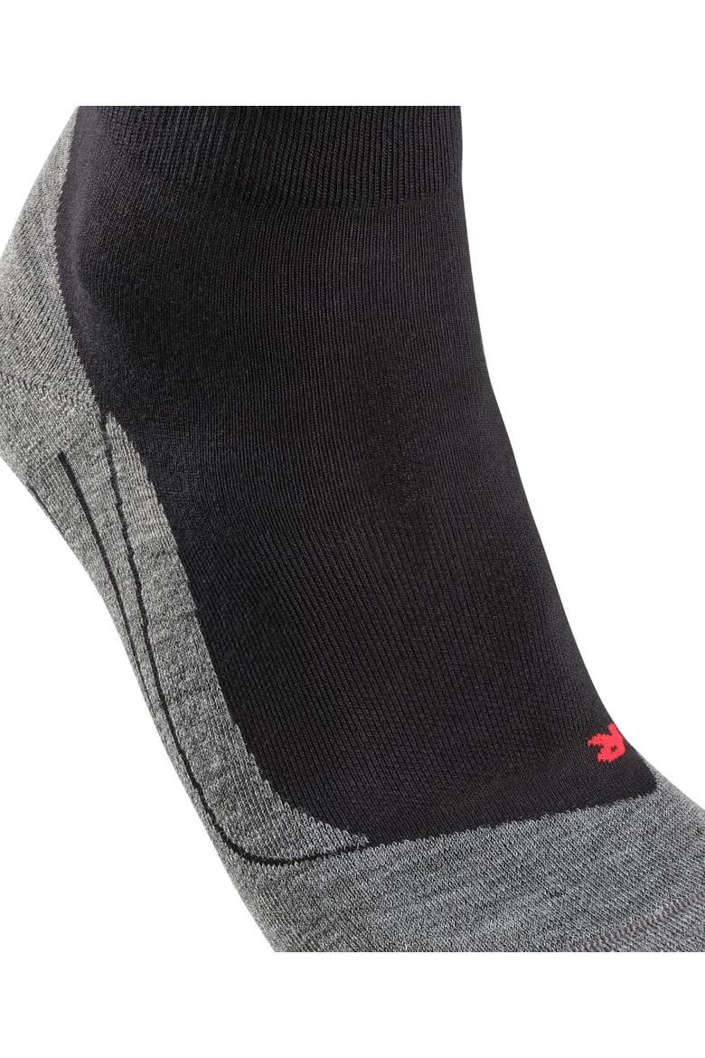 RU4 Endurance Short Running Socks, Alternate, color, Black-Mix