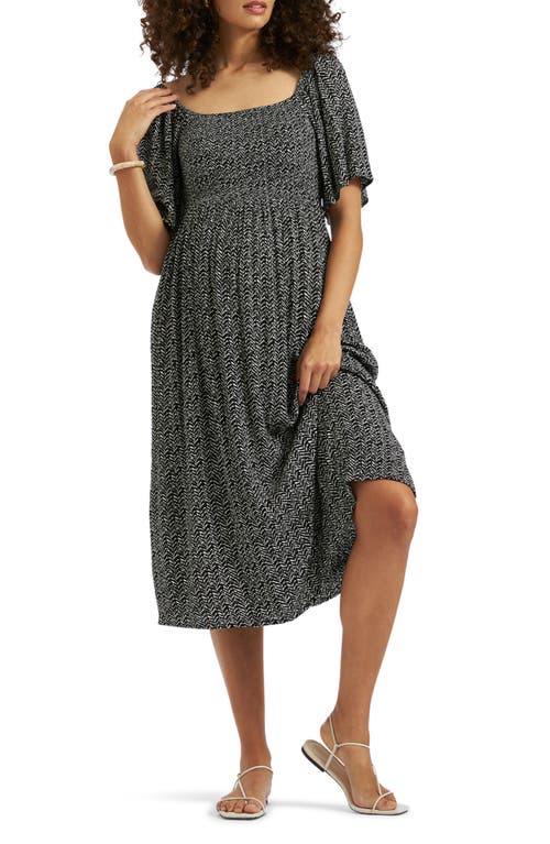 RIPE MATERNITY RIPE MATERNITY EMMY CONVERTIBLE MAXI MATERNITY DRESS