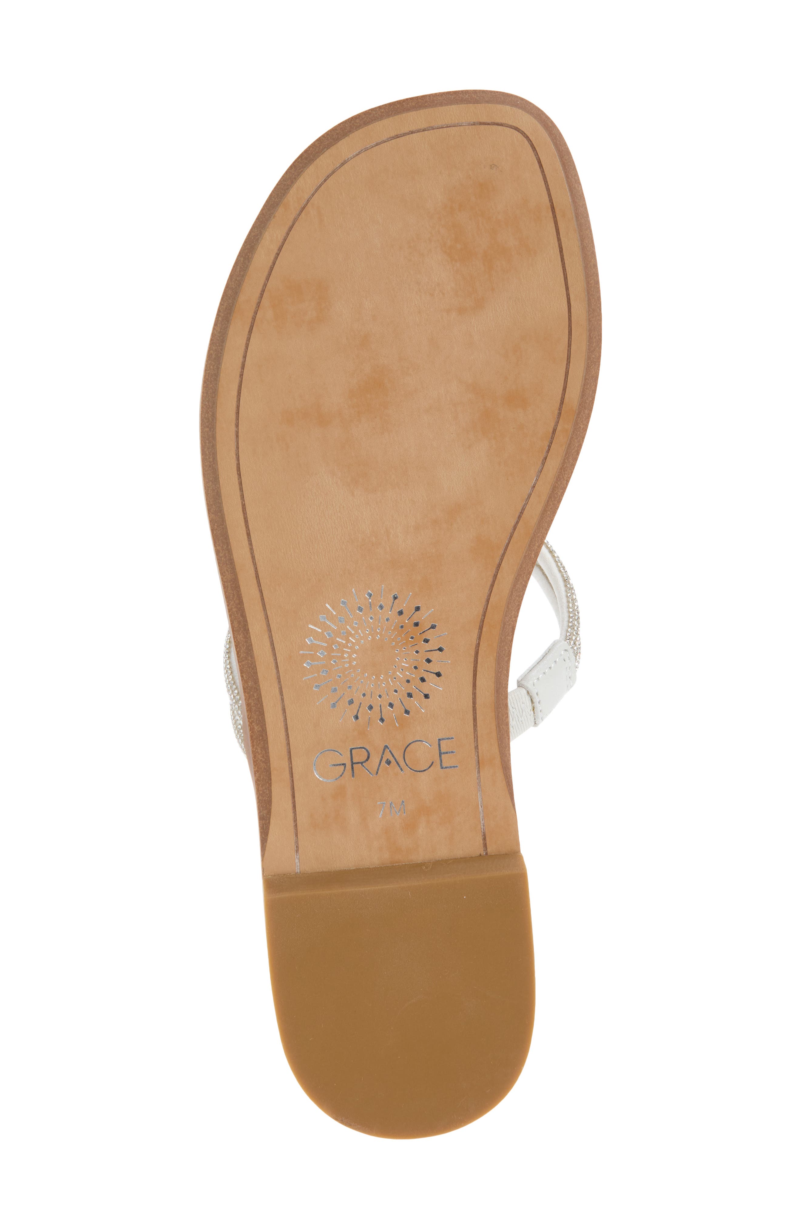 Grace Footwear <p>Maldives Flip Flop (Women)</p>, Alternate, color, Clear/ White