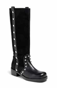 Shira Stud Knee High Boot