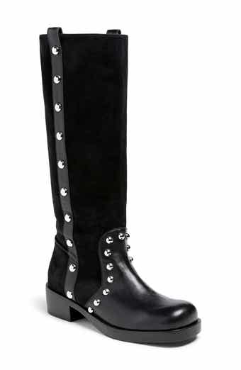 Shira Stud Knee High Boot