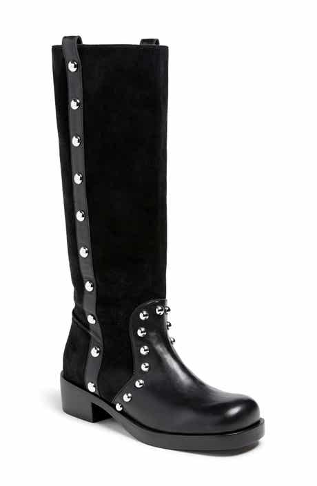 Shira Stud Knee High Boot