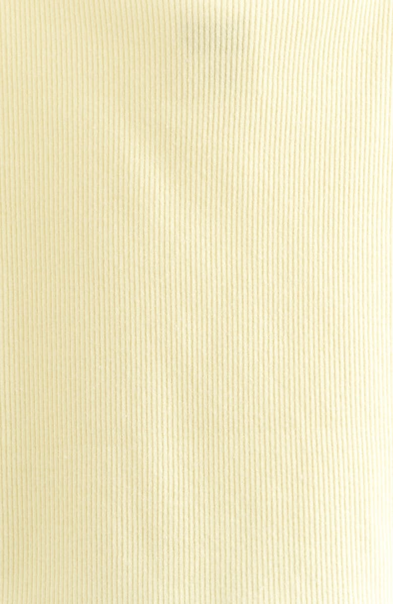 Nordstrom Kids' Cotton Blend Rib Tank, Alternate, color, Yellow Pastel
