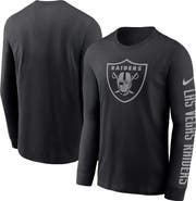 Nike Men's Nike Black Las Vegas Raiders RFLCTV Name and Logo T-Shirt