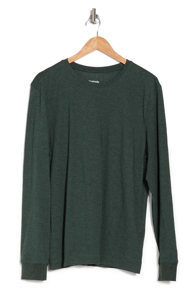 Long Sleeve Crewneck T-Shirt, Alternate, color, B6832
