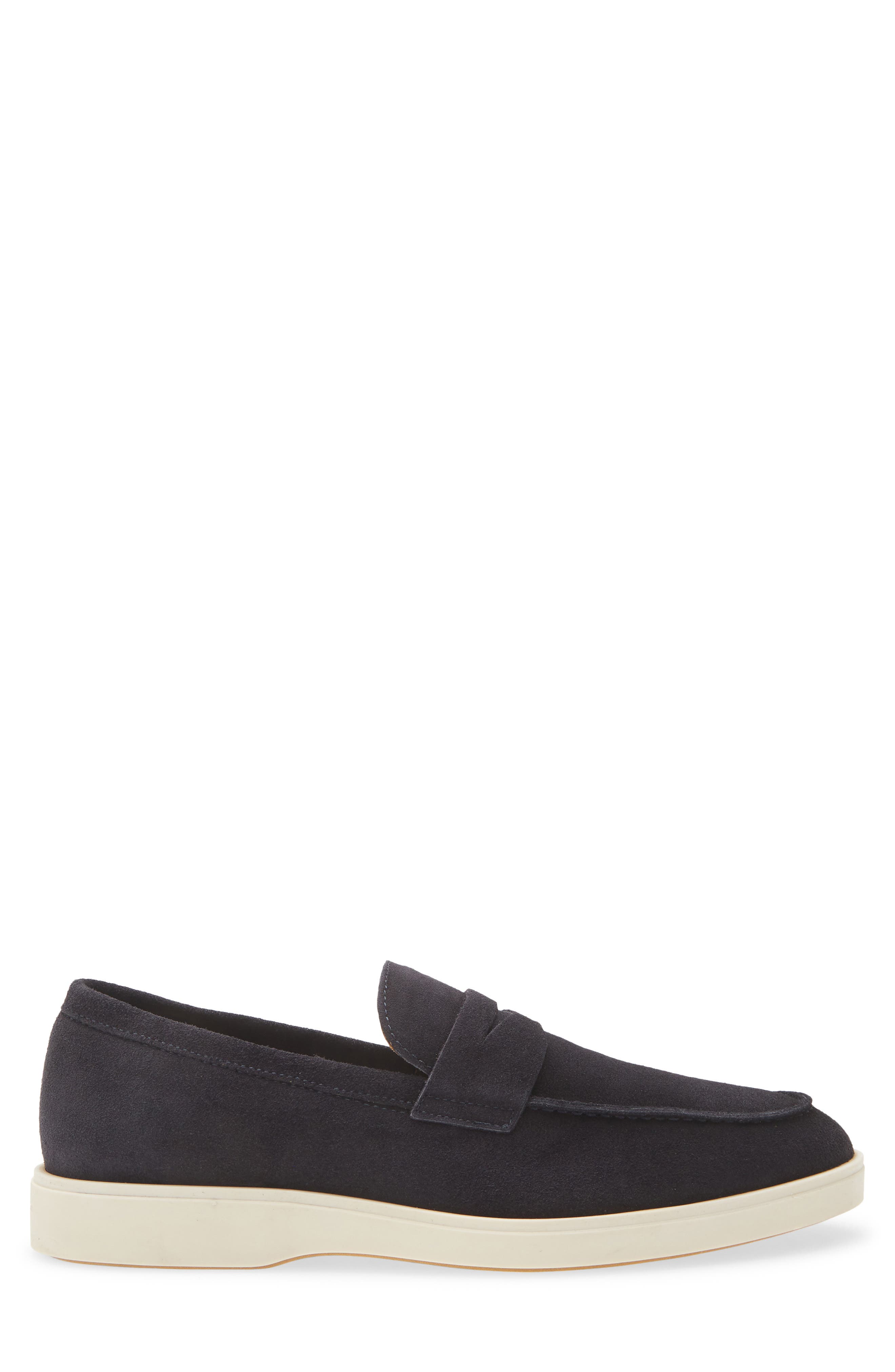 Edric Penny Loafer, Alternate, color, SUEDE OX BLUE