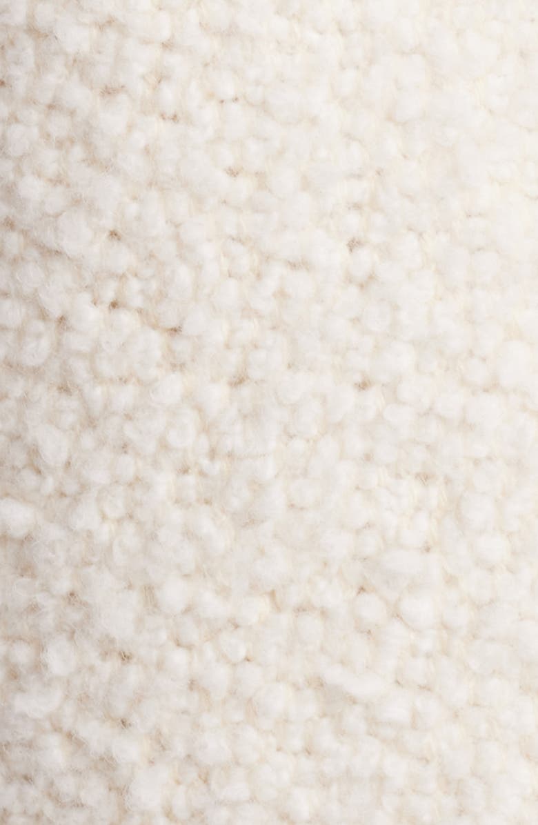 BOSS Bouclé Tweed Longline Coat, Alternate, color, 