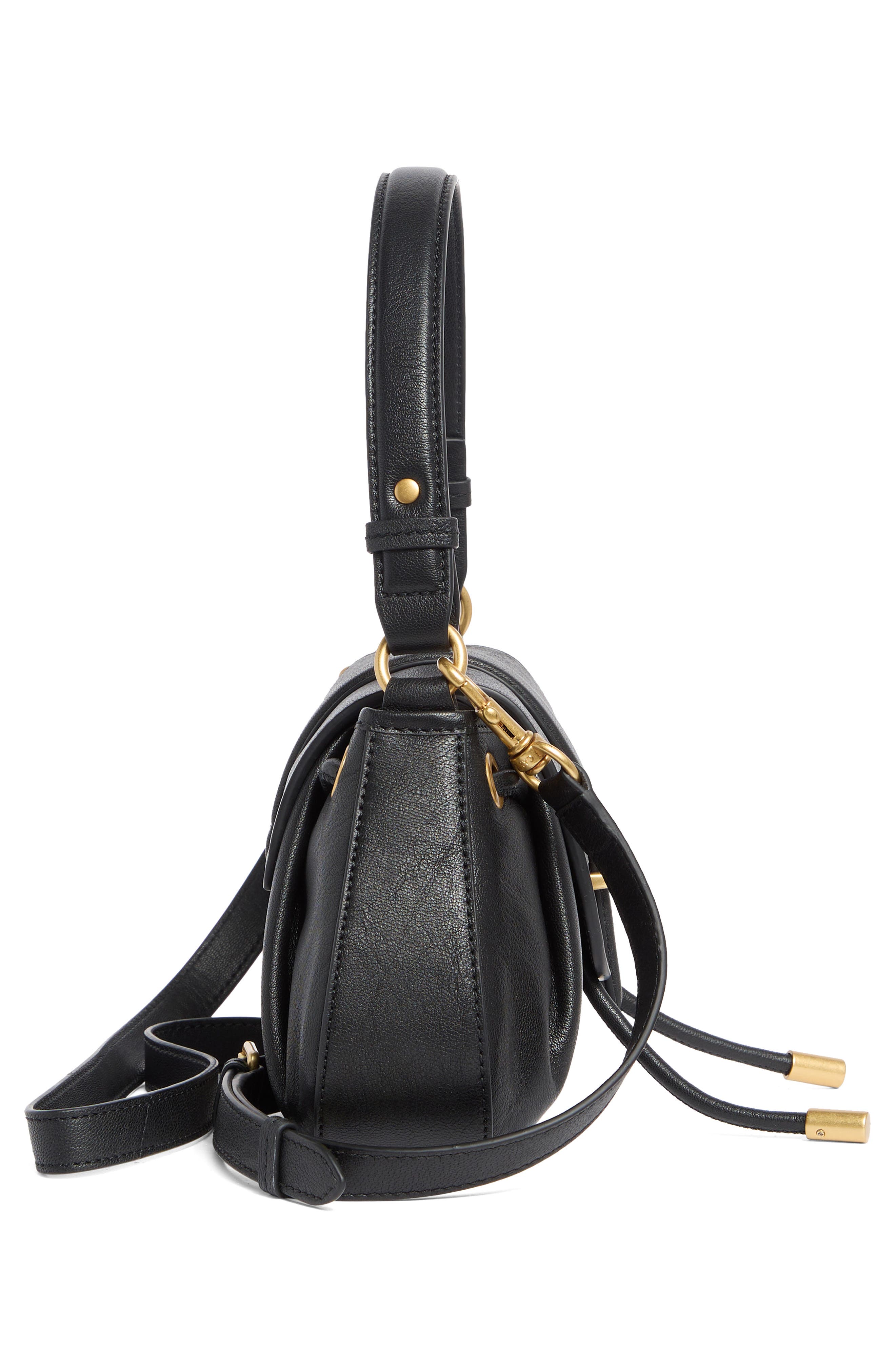 Vince Camuto Elic Leather Top Handle Bag, Alternate, color, 