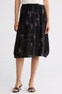 PATRIZIA LUCA Abstract Print Bubble Skirt