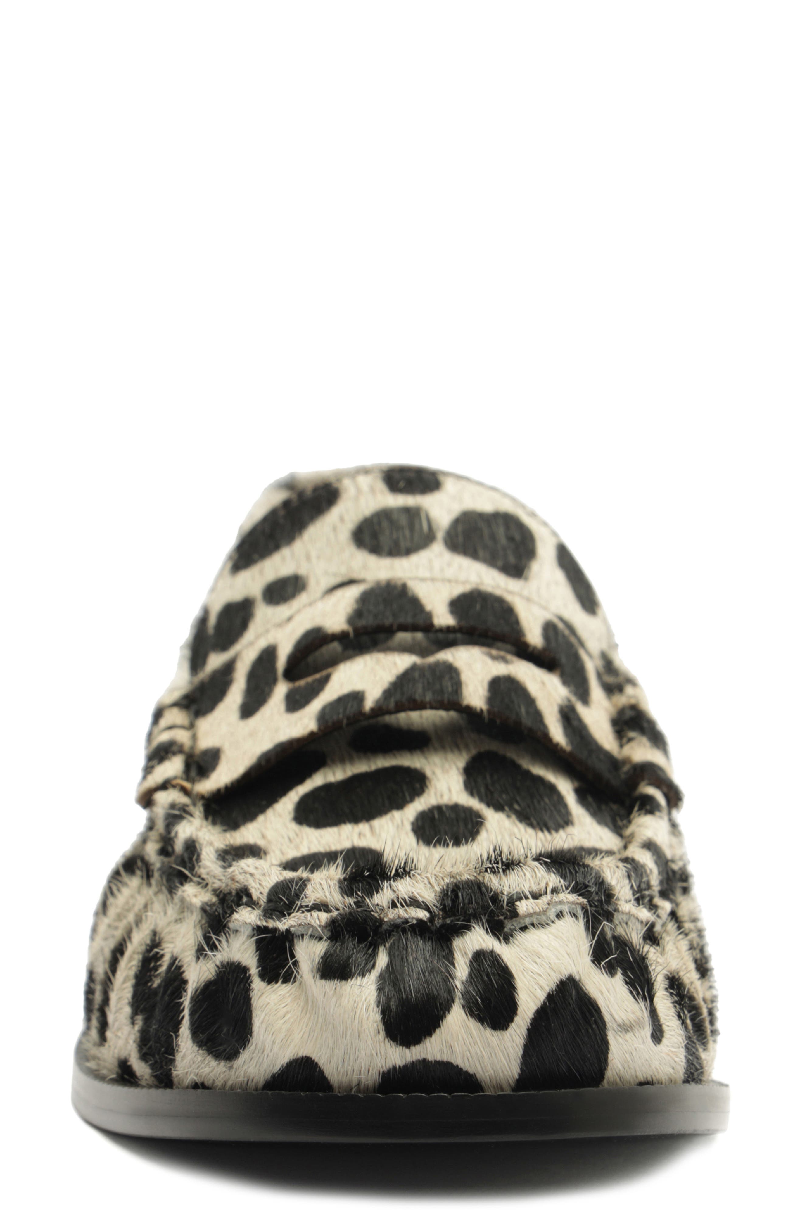 Schutz Tyche Genuine Calf Hair Penny Loafer, Alternate, color, 