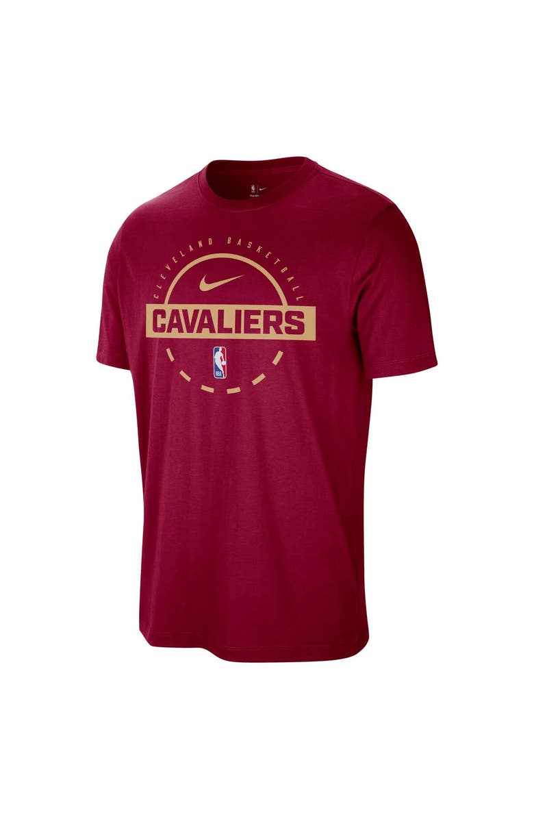 Nike Men's Nike Wine Cleveland Cavaliers Authentic Practice T-Shirt, Alternate, color, Wine