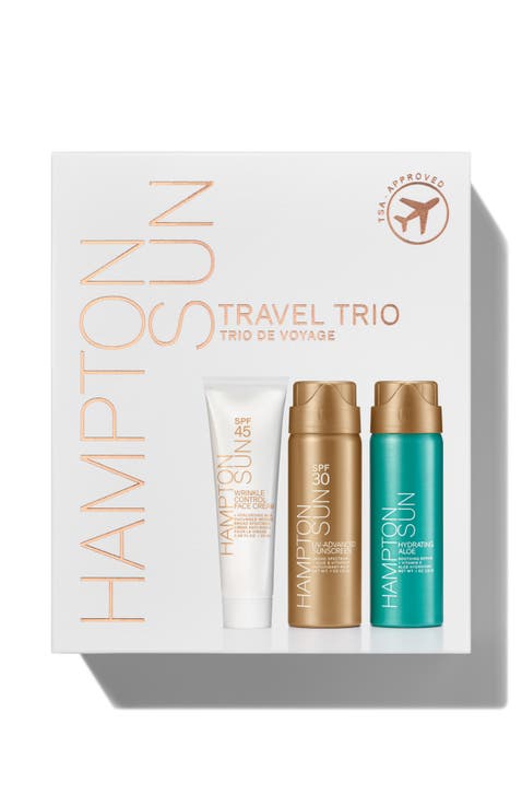 Travel Trio Kit (One SPF 45 Wrinkle Control Face Cream 0.69oz. ,One SPF 30 1oz., One Aloe Mist 1oz.)