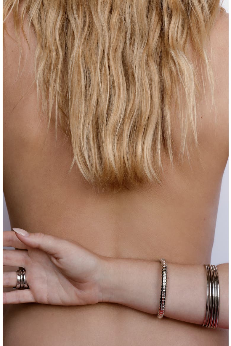 The Snake Chain Cuff Bracelet, Alternate, color, GOLD