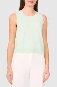 Halogen® Crewneck Sweater Tank