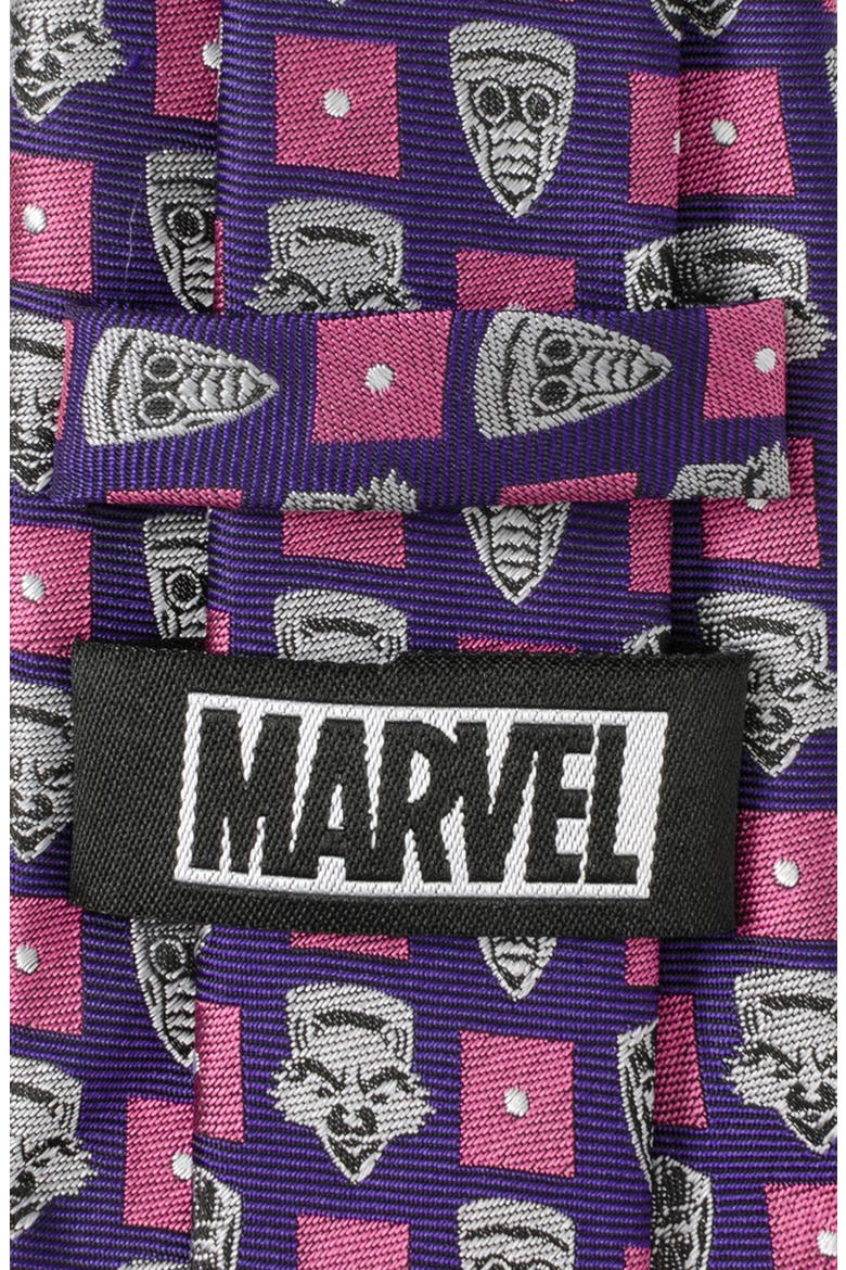 Guardians of the Galaxy Silk Blend Tie, Alternate, color, PURPLE
