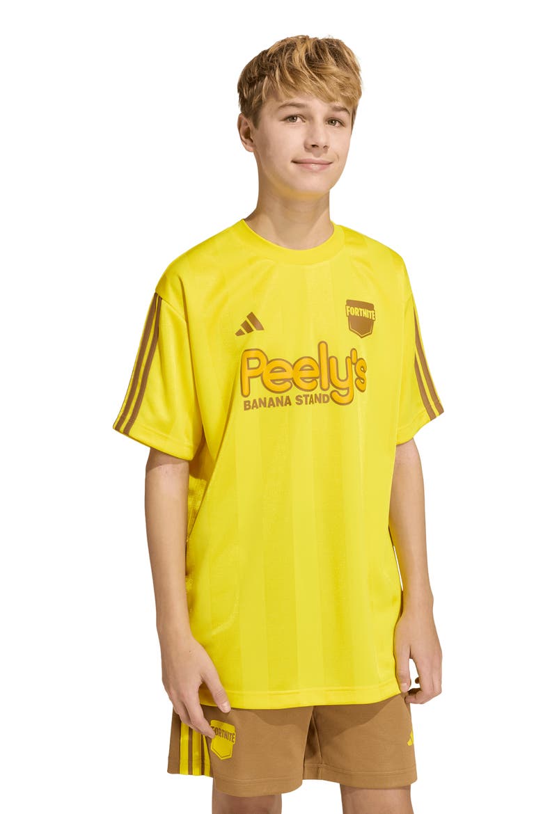 x Fortnite Kids' Peely Jersey, Alternate, color, YELLOW