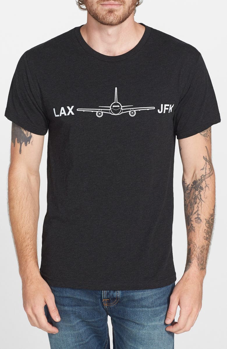 DiLascia 'JFK LAX' Graphic T-Shirt, Main, color, 