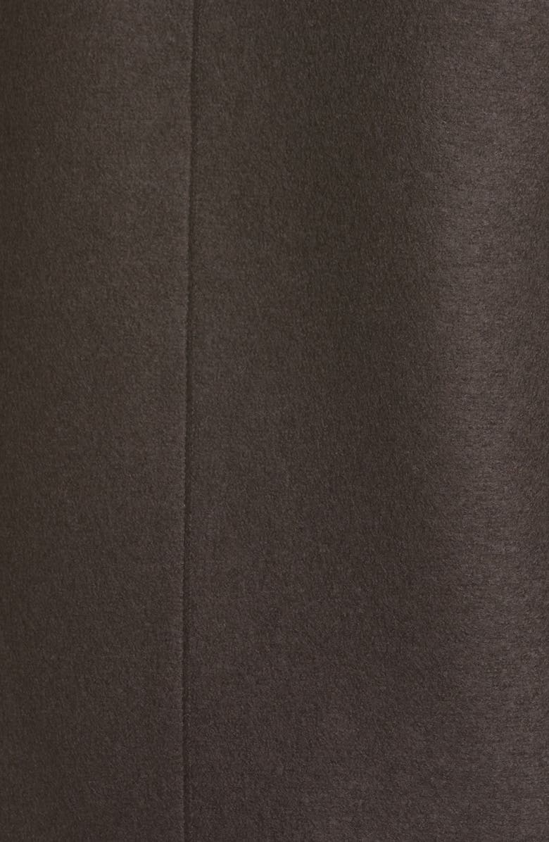 Harris Wharf London Pressed Wool Peacoat, Alternate, color, 