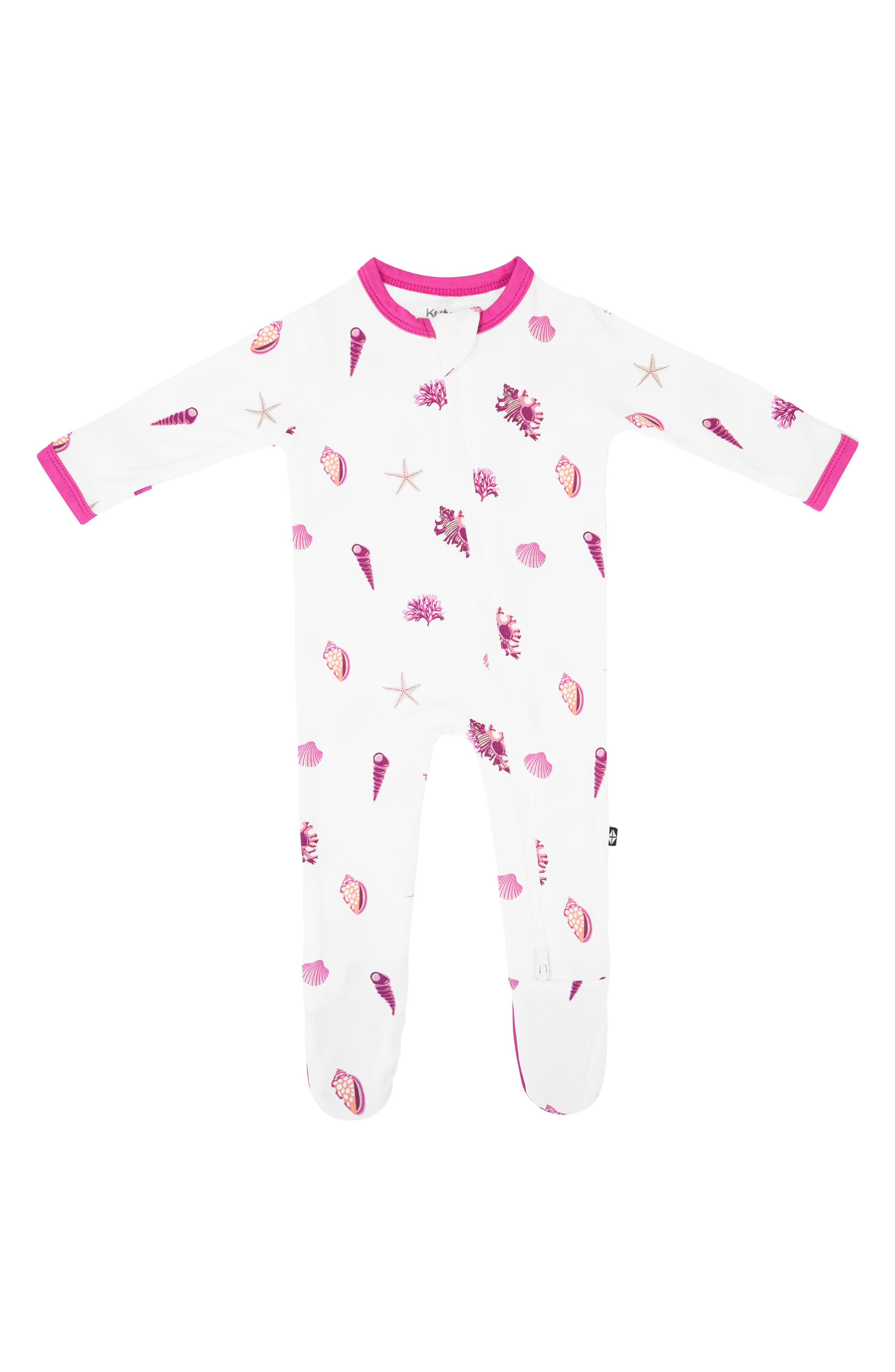 Kyte BABY Rasberry Shell Zip Footie