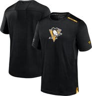 FANATICS Men's Fanatics Black Pittsburgh Penguins Authentic Pro Performance T-Shirt