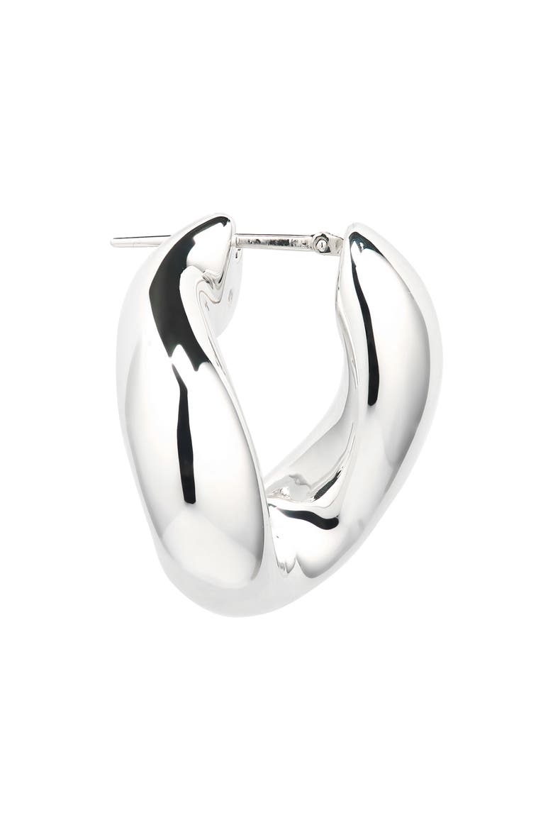Prisma Chain Sterling Silver Earrings, Alternate, color, 8117 SILVER