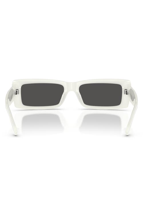 Jimmy Choo Lennon 54mm Polarized Rectangular Sunglasses