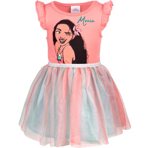 Moana Short Sleeve Tutu Dress