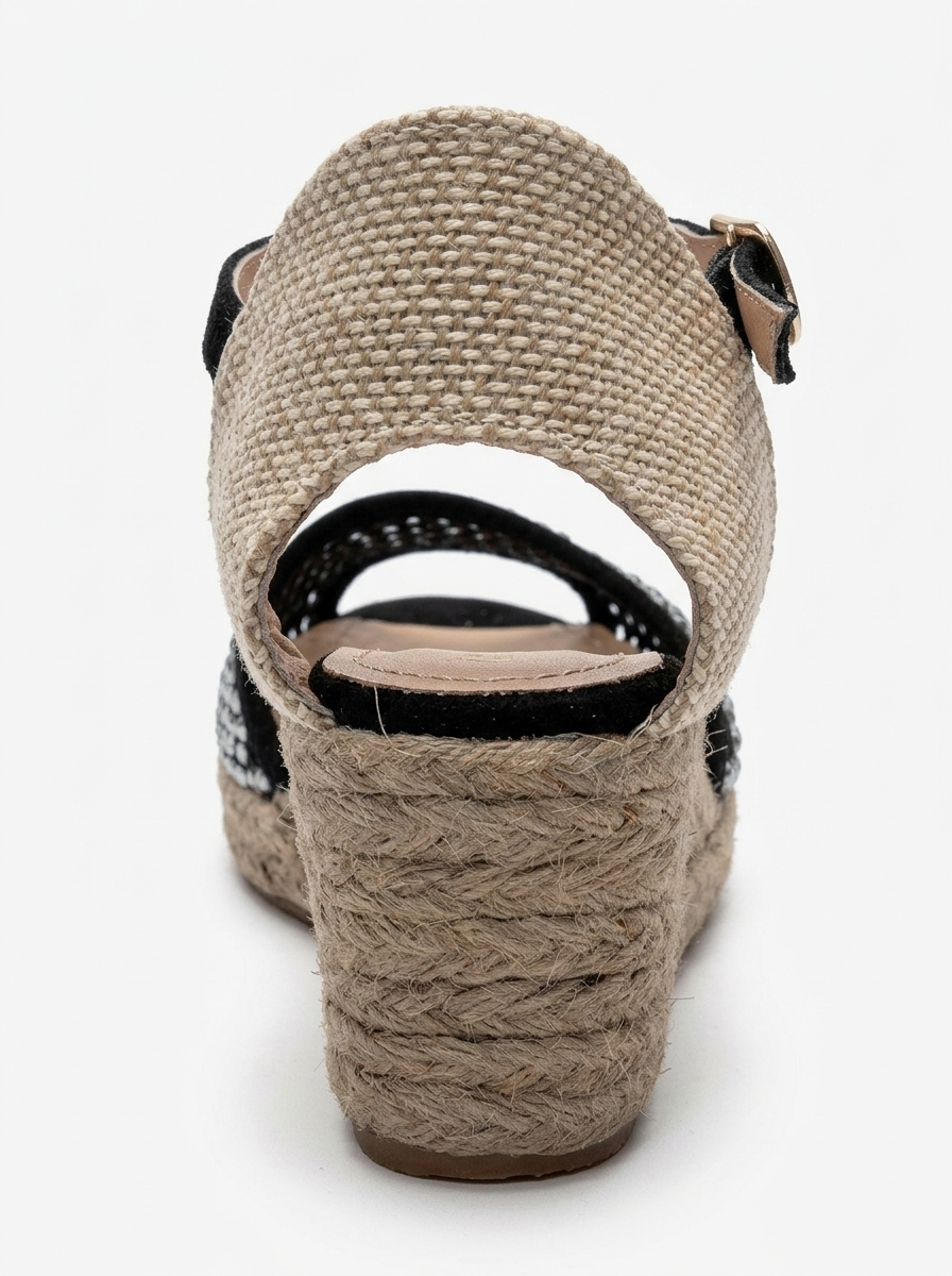 Drelix Leather Espadrille Sandal, Alternate, color, Black Suede